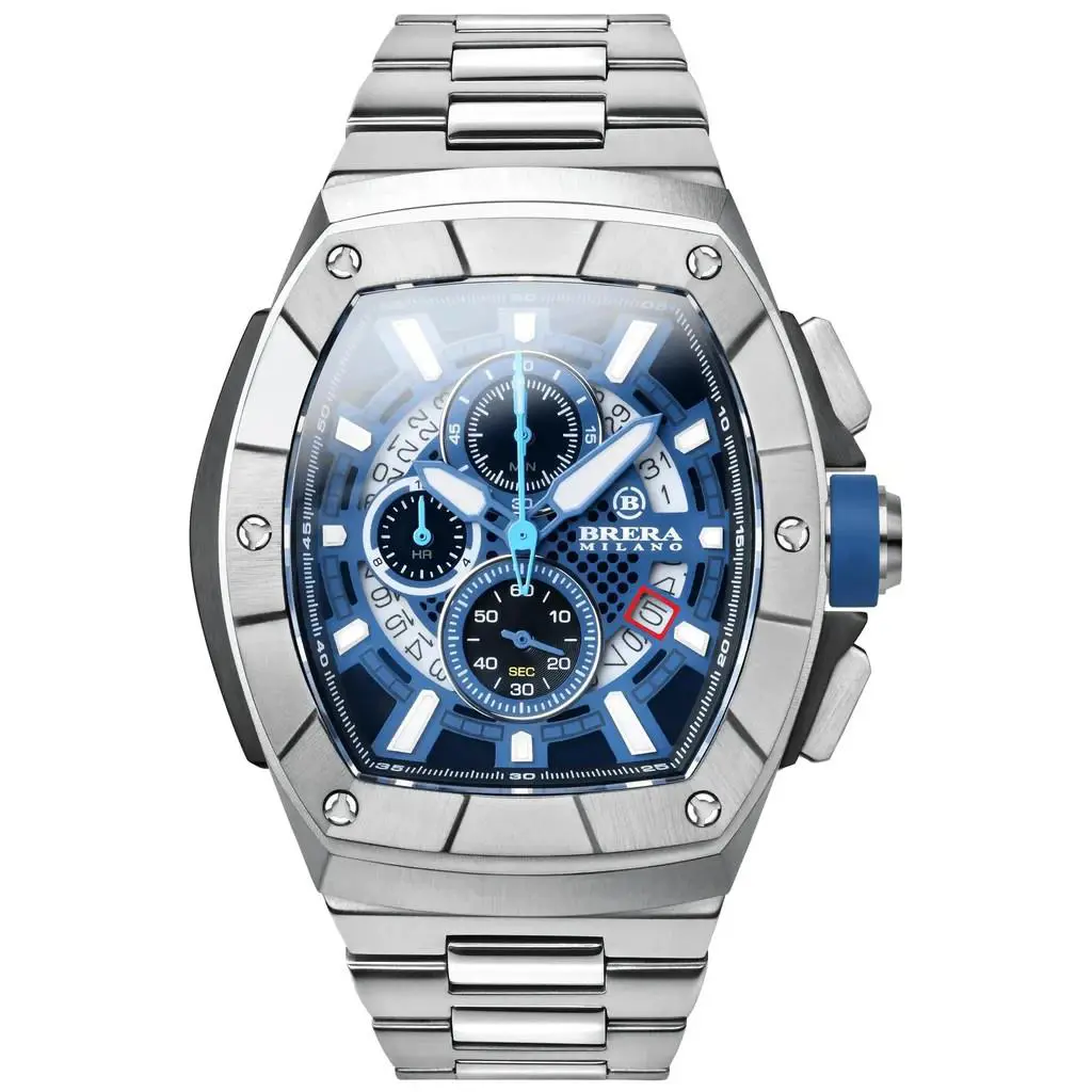 Brera Milano Supersportivo TN Chrono/date Mens Watch BMSSTNQC4101B-BRC