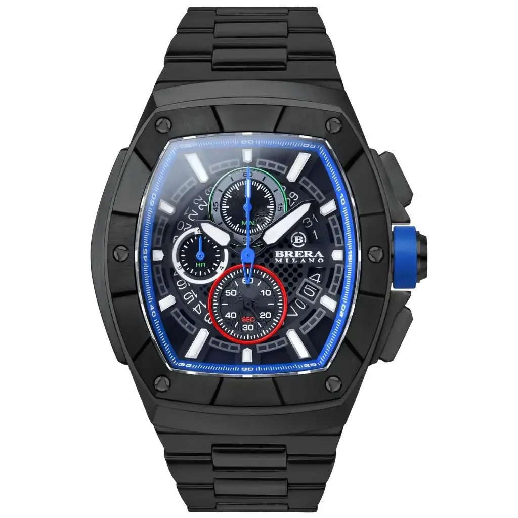 Brera Milano Supersportivo TN Chrono/date Mens Watch BMSSTNQC4103-BRC