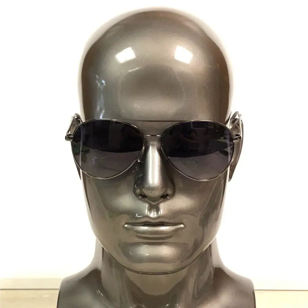 Tommy Hilfiger Black Blue Aviator Frame Sunglasses