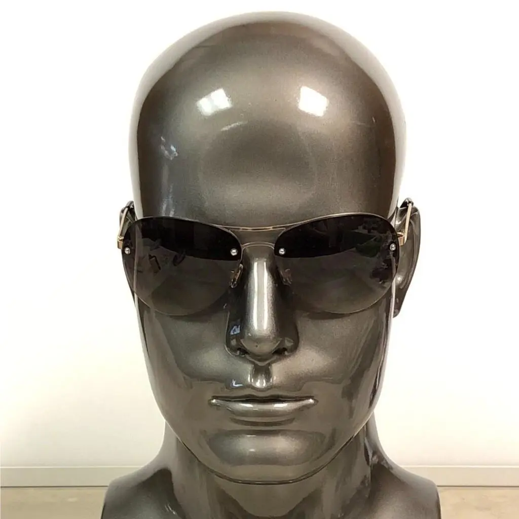 Tommy Hilfiger Gold Red Aviator Sunglasses