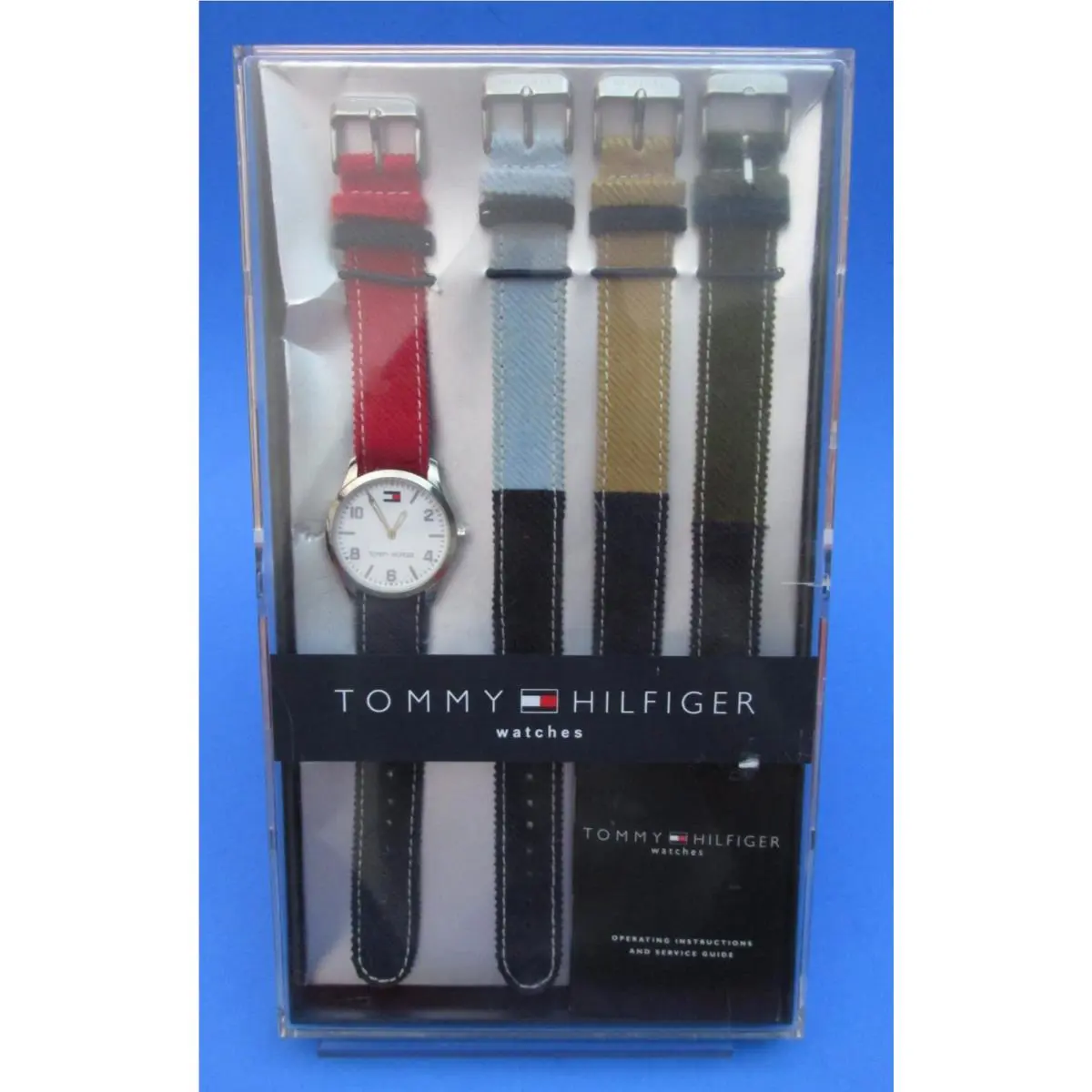Tommy Hilfiger Watch 4 Watch Bands Never Worn Needs Battery