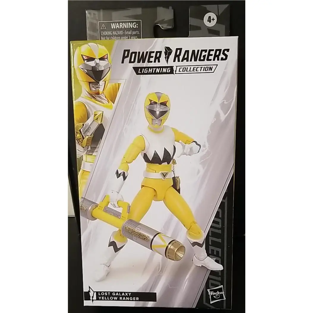 Power Rangers Lightning Collection 6`` Lost Galaxy Yellow Ranger Maya Hasbro