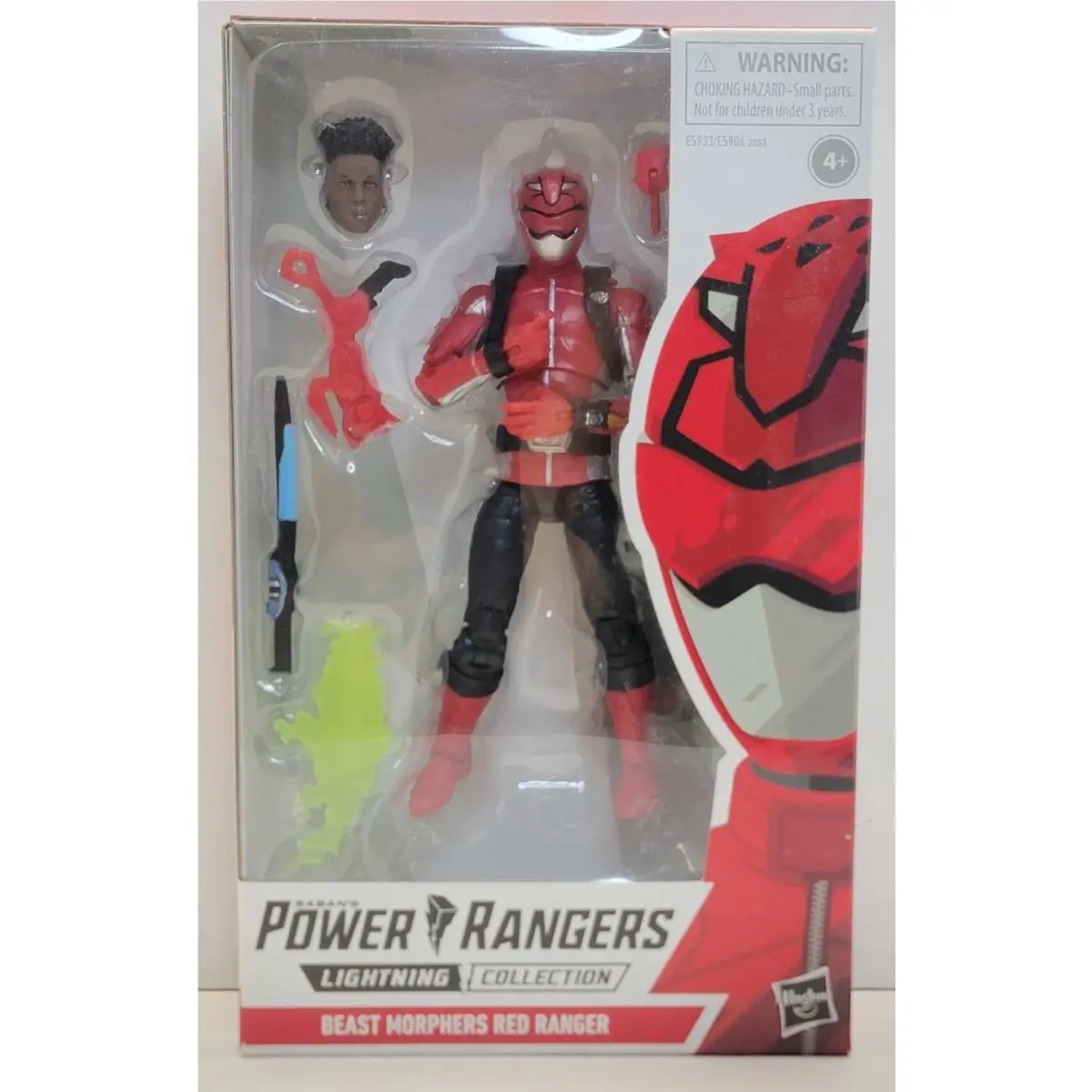 Hasbro Power Rangers Lightning Collection Beast Morphers Red Ranger