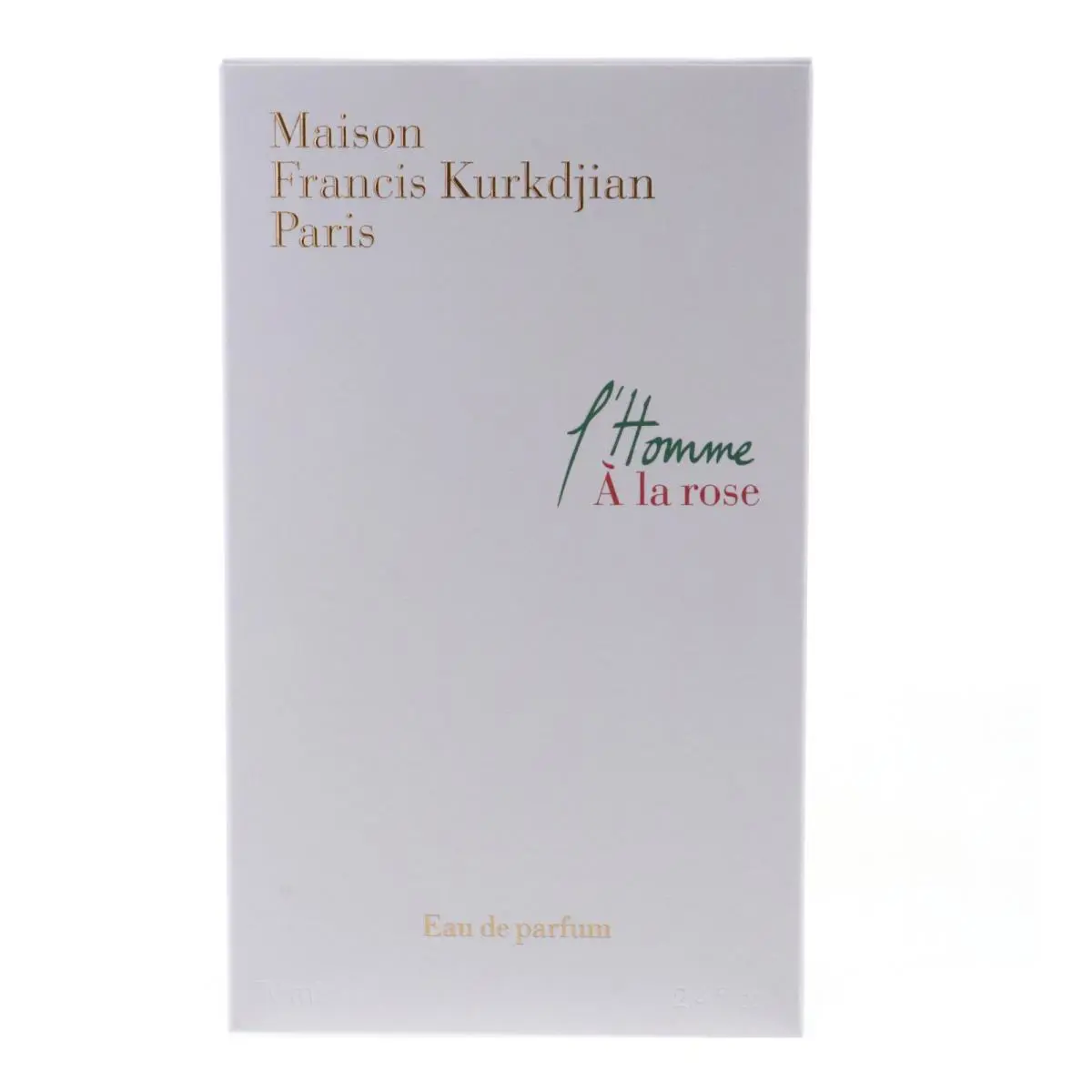 Maison Francis Kurkdjian L`homme A La Rose Eau De Parfum 2.4 oz