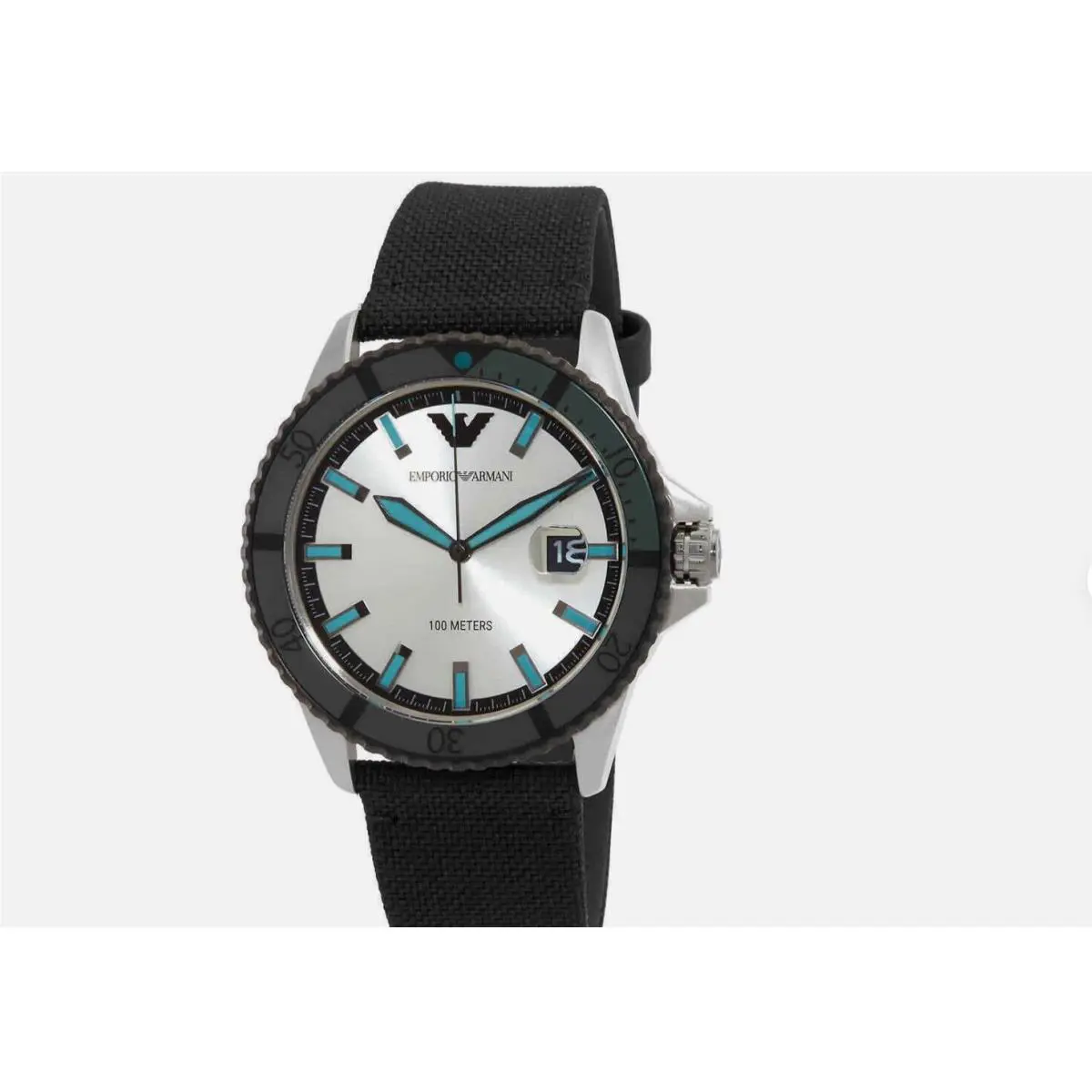 Emporio Armani Quartz Silver Dial Men`s Watch AR11465