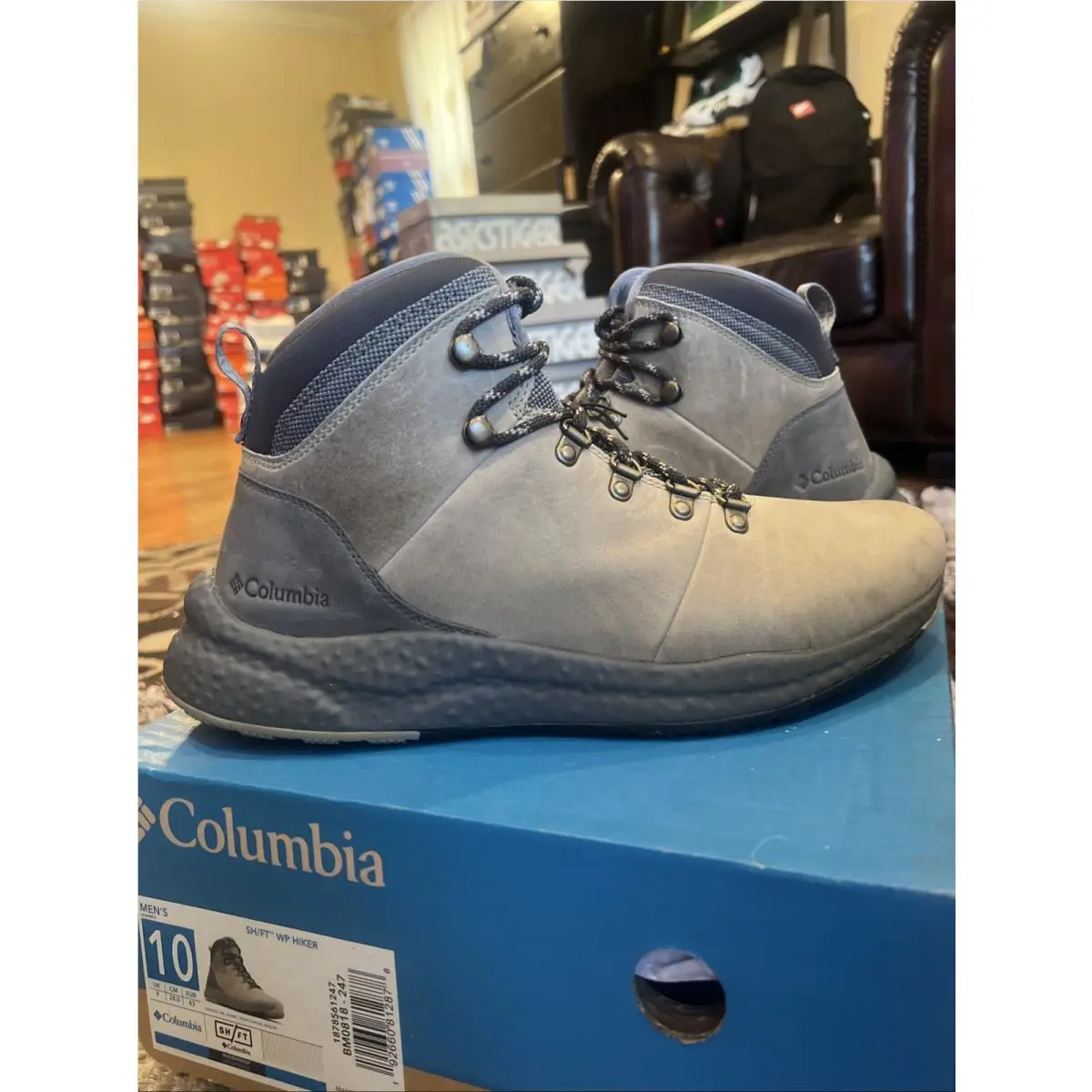 Columbia Sh/ft WP Hiker BM0818-247 Men’s Winter Boots Size 10