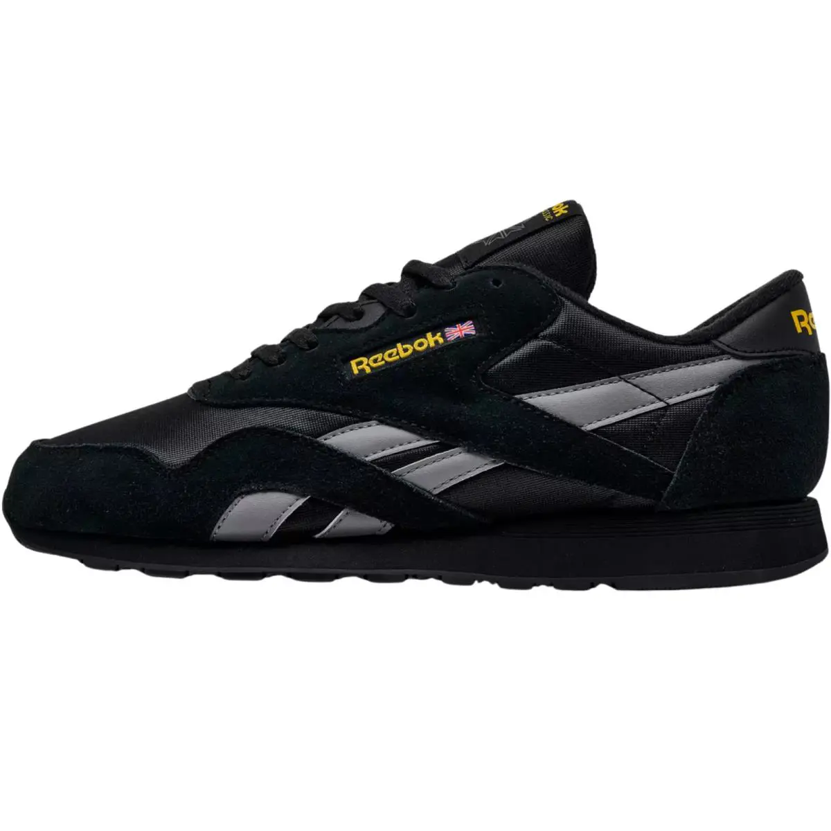 Reebok shoes - Reebok Classic Nylon - Classic Nylon - Black/Grey/Yellow 0