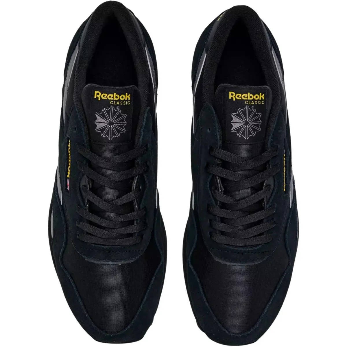 Reebok shoes - Reebok Classic Nylon - Classic Nylon - Black/Grey/Yellow 7