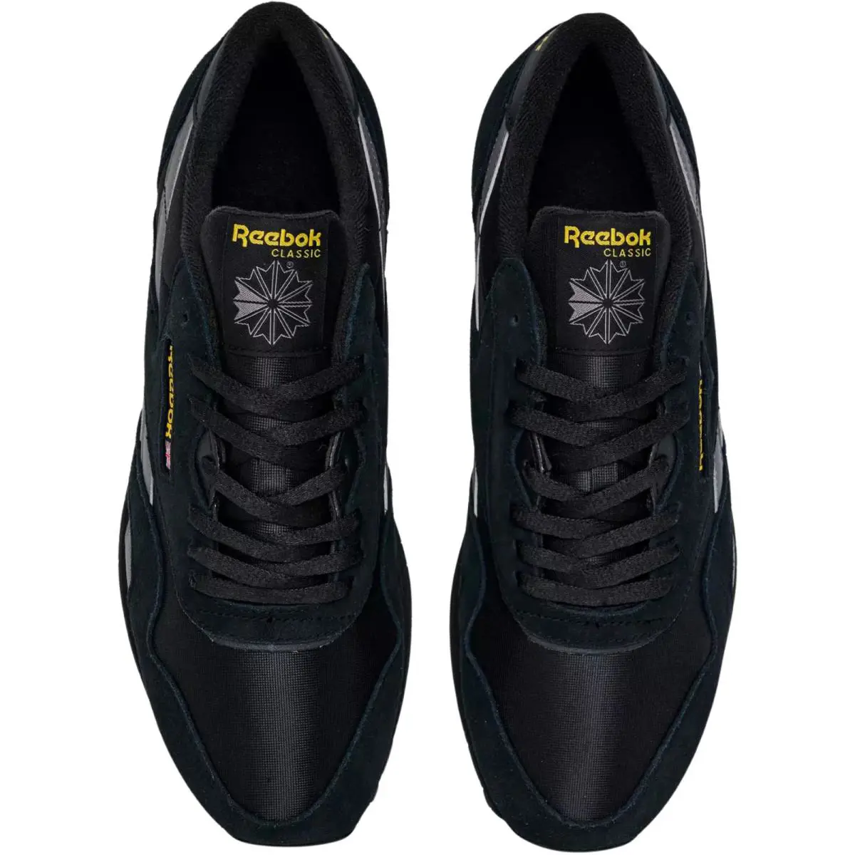Reebok shoes - Reebok Classic Nylon - Classic Nylon - Black/Grey/Yellow 7
