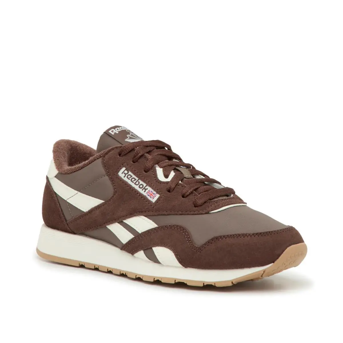 Man`s Fashion Sneakers Reebok Classic Nylon Sneaker - Dark Brown