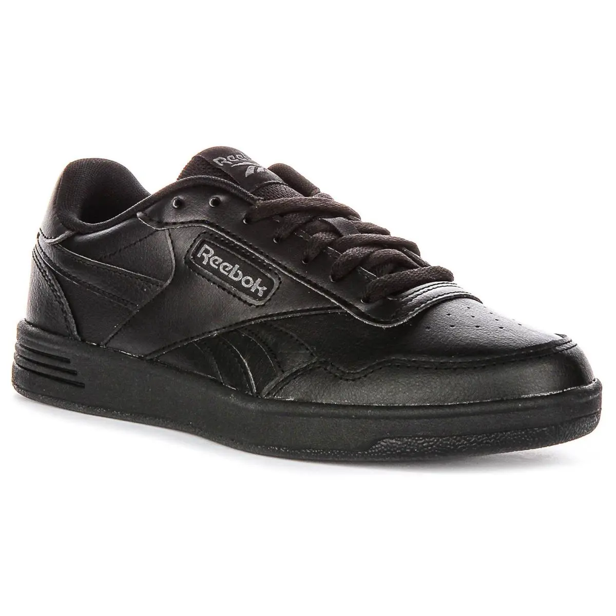 Reebok Court Advance Low Cut Vintage Leather Womens Sneakers In Black US 5 - 8 - Black