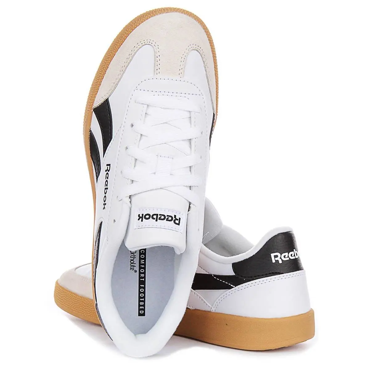 Reebok shoes - White Black 2