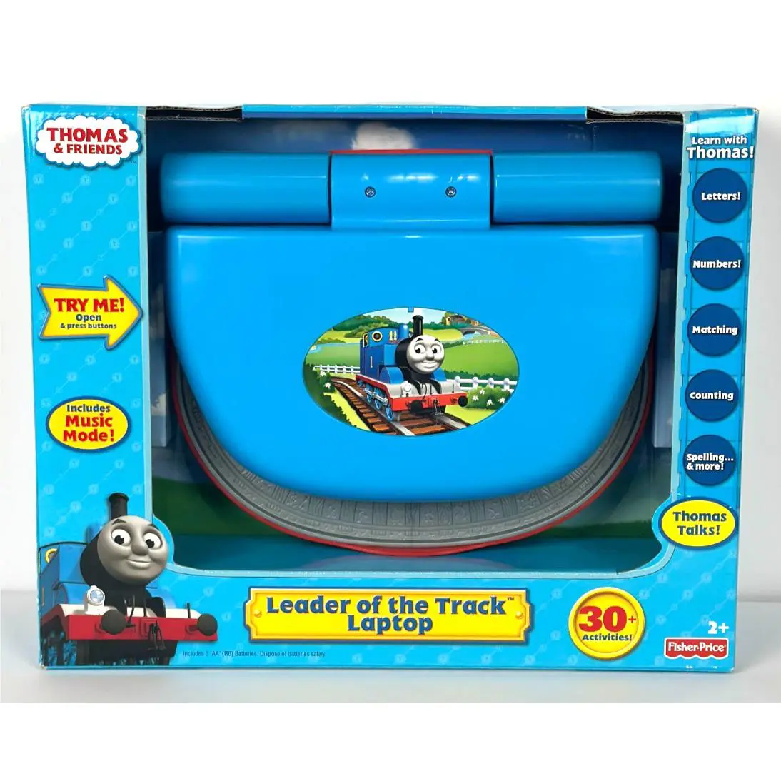 Thomas Friends Laptop Leader of The Track Interactive Computer Mattel 2010