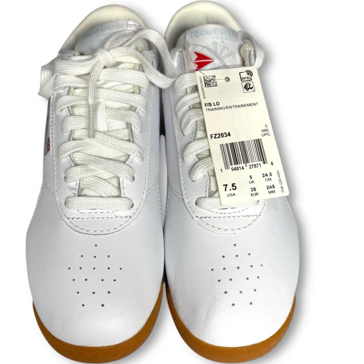 Reebok shoes - Reebok F - FZ2034 - White/Rbkg02/Glablu (UPC: 194814278714) 5