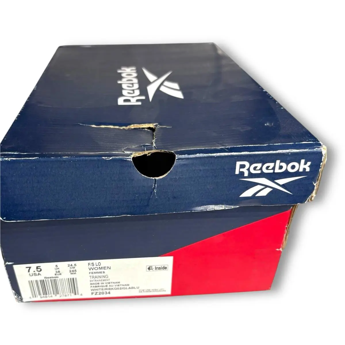 Reebok shoes - Reebok F - FZ2034 - White/Rbkg02/Glablu (UPC: 194814278714) 8