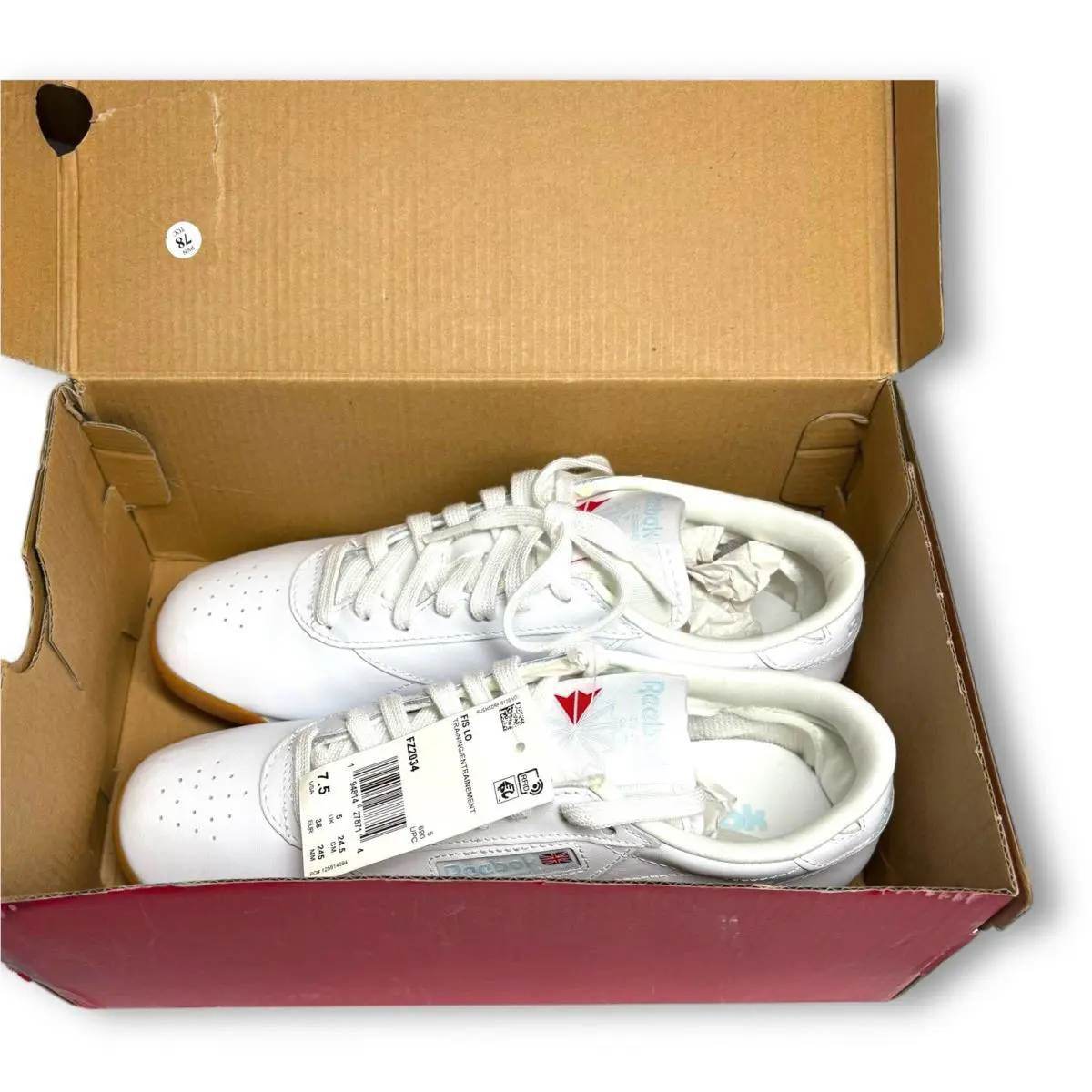 Reebok shoes - Reebok F - FZ2034 - White/Rbkg02/Glablu (UPC: 194814278714) 7