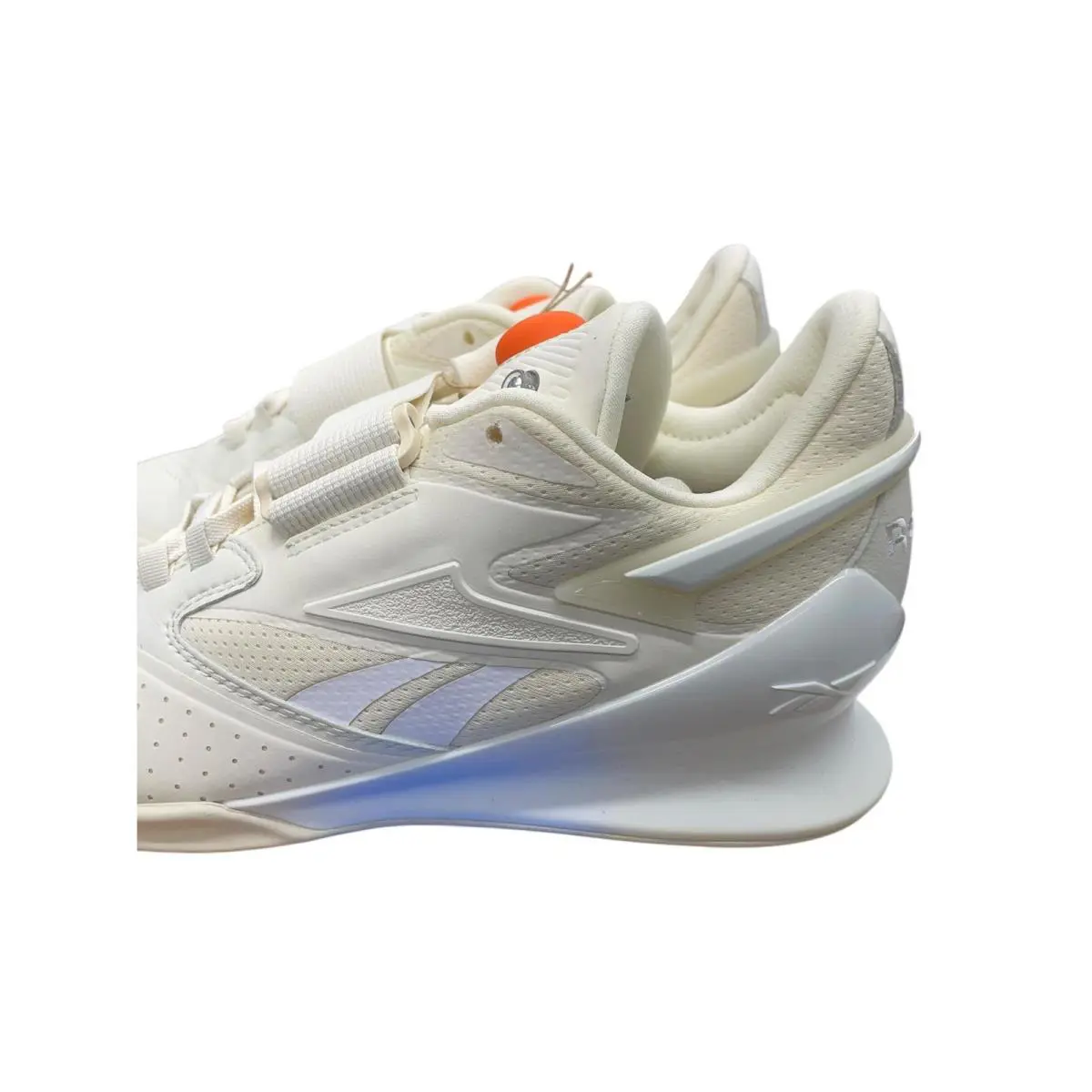 Reebok shoes - Legacy Lifter III - Legacy Lifter III - LSE31 - White/Smash Orange (UPC: 195748358053) 4