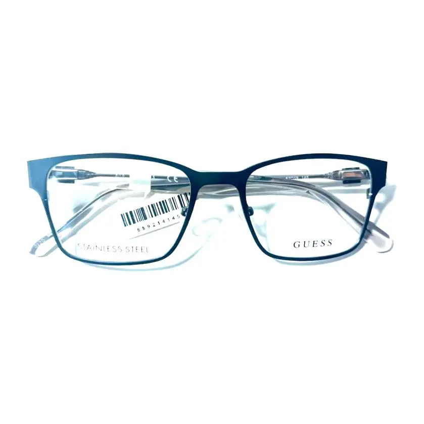 Guess GU1994 009 Matte Gunmetal Full Rim Eyeglasses Frames 52-19-145 - Frame: Gunmetal