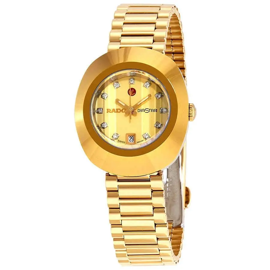 Rado Diastar Champagne Dial Ladies Watch R12416633