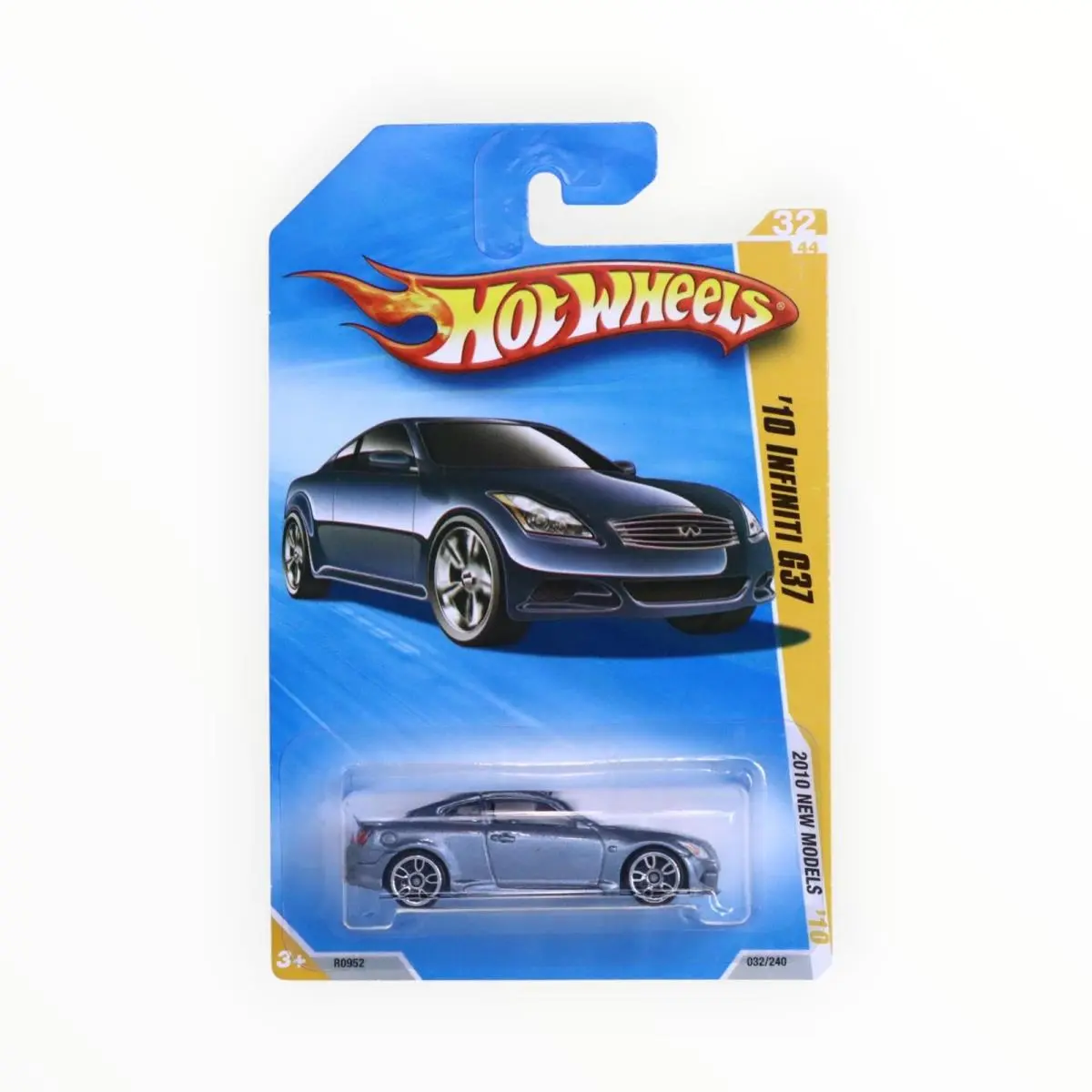 Hot Wheels `10 Infiniti G37 32/240 - Blue-grey - 2010 Mainline A