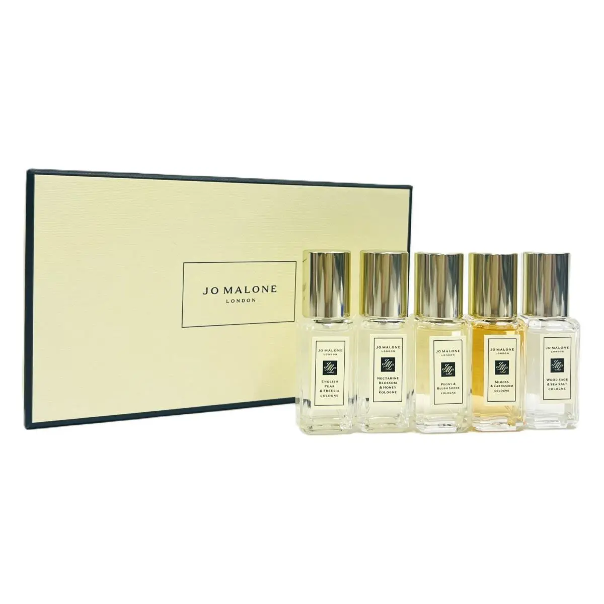 Jo Malone 5-pc Luxury Miniature Cologne Set 5 X 0.3 Fl. oz./9 ml IN Gift Box