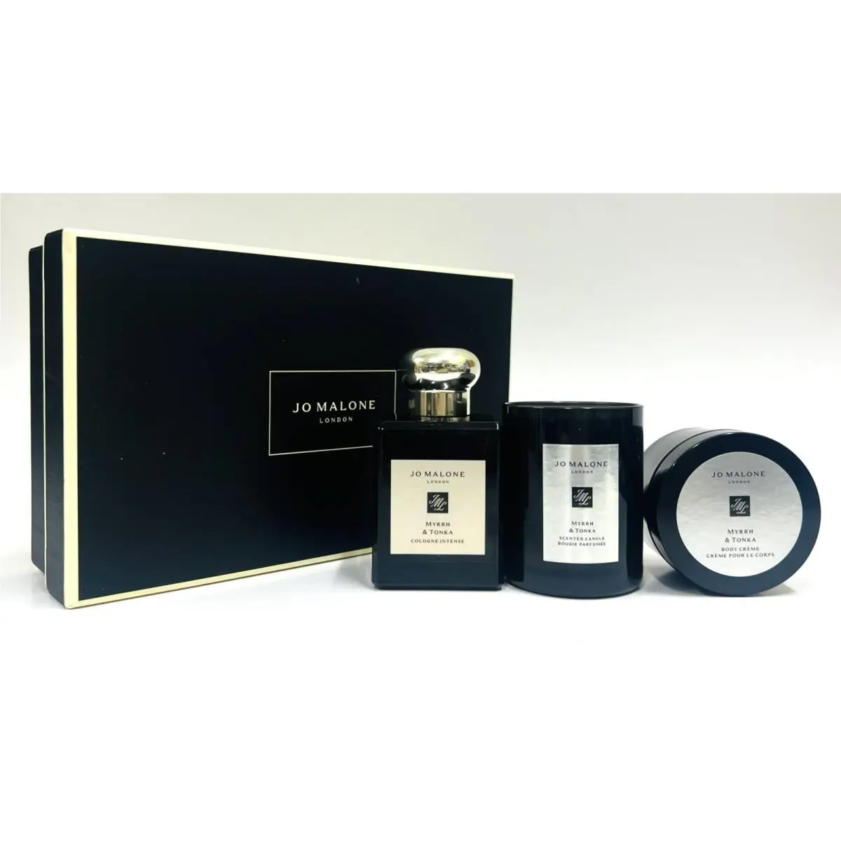 Jo Malone 3-Pc. Myrrh Tonka Cologne Intense Gift Set IN Luxury Gift Box