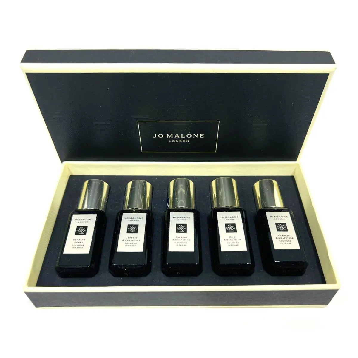 Jo Malone Cologne Intense Collection 5PC Set 0.3 oz Each Spray