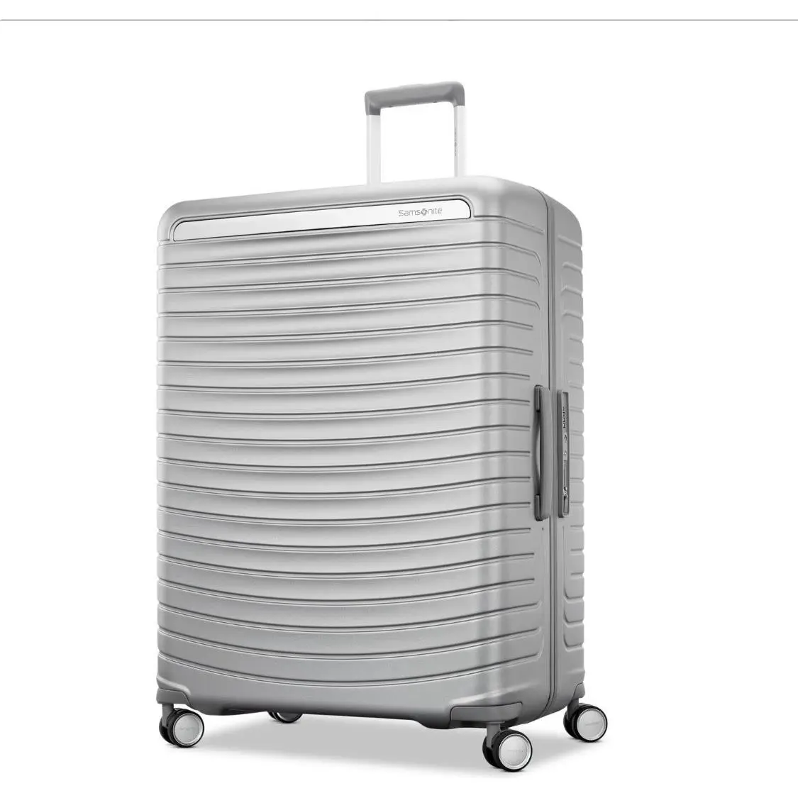 - Framelock Max Large Spinner Suitcase - Glacial Silver by Samsonite
