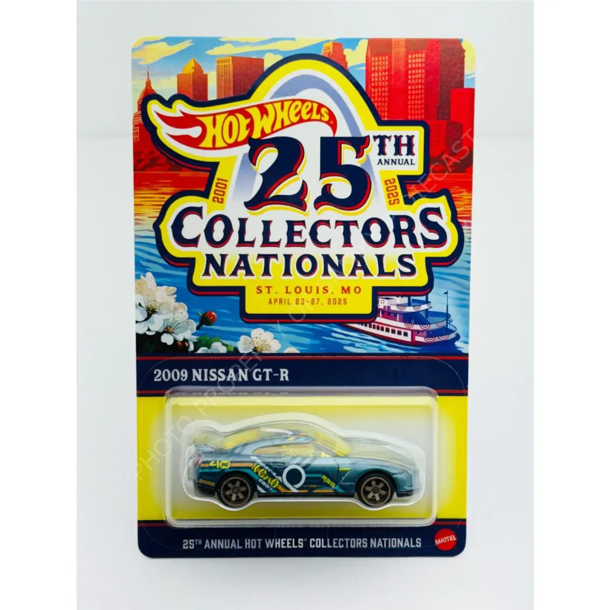 Hot Wheels 2025 25th Nationals St Louis Dinner 2009 Nissan Gtr 1993/4200