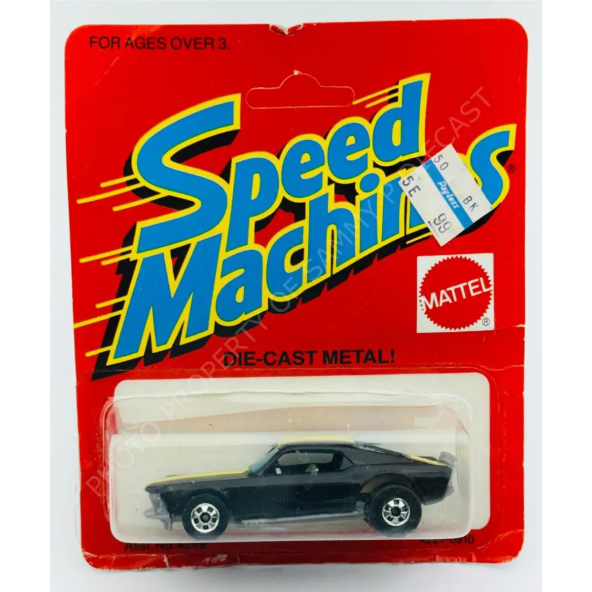 Hot Wheels Blackwall Speed Machines Mustang Stocker Black in Blisterpack