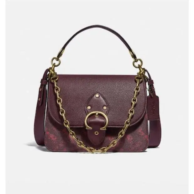 Coach Beat Shoulder Bag with Horse and Carriage Print Bag