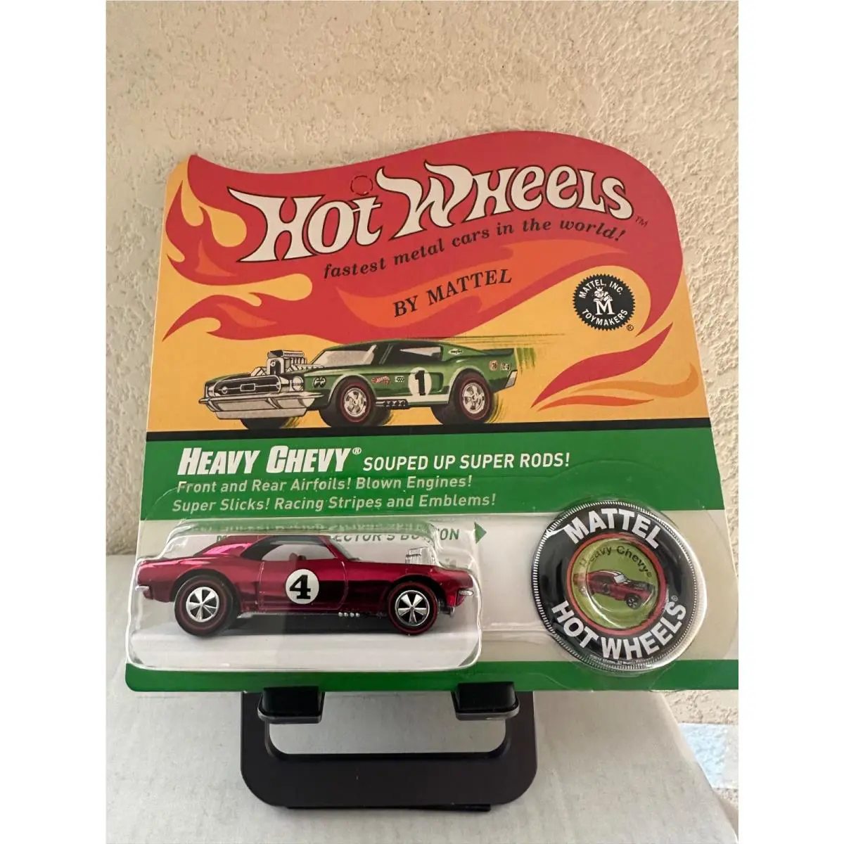 Hot Wheels 2016 Rlc Heavy Chevy Red Souped Up Super Rods N63