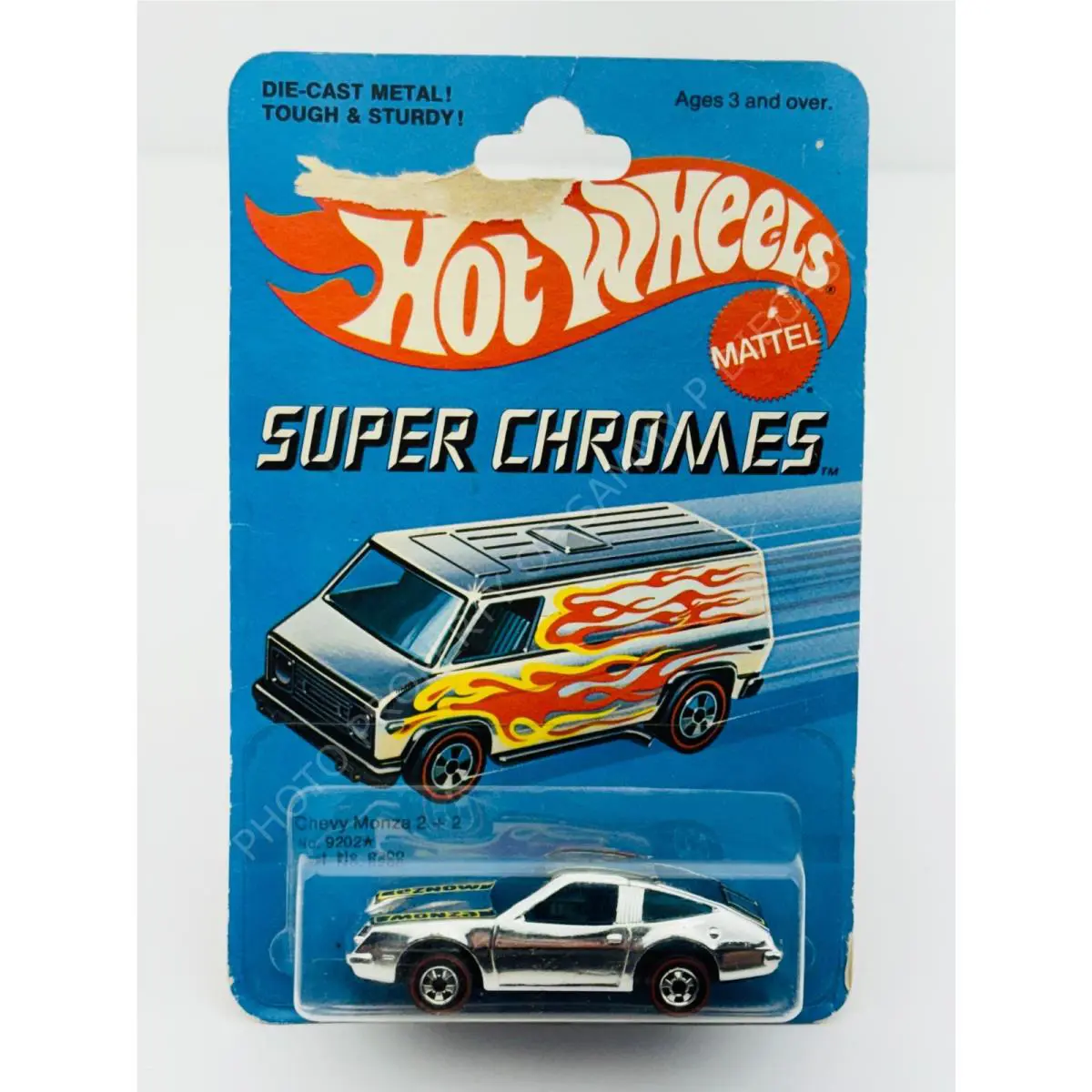 Hot Wheels Redline Chevy Monza 2+2 Super Chromes 9202 in Blisterpack