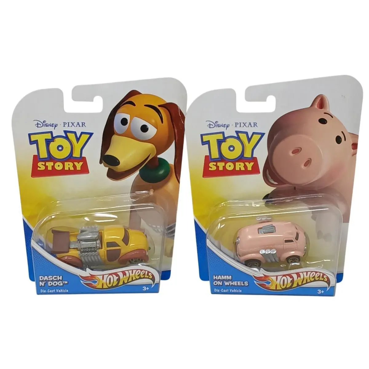 Hot Wheels Disney Dash N` Dog Hamm on Wheels Toy Story Diecast Vehicles $D-33