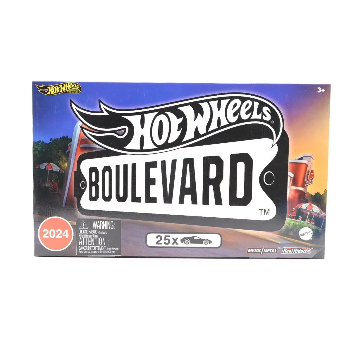 Hot Wheels 2024 Boulevard 25-Car Factory Set Premium Diecast Collection HRW96