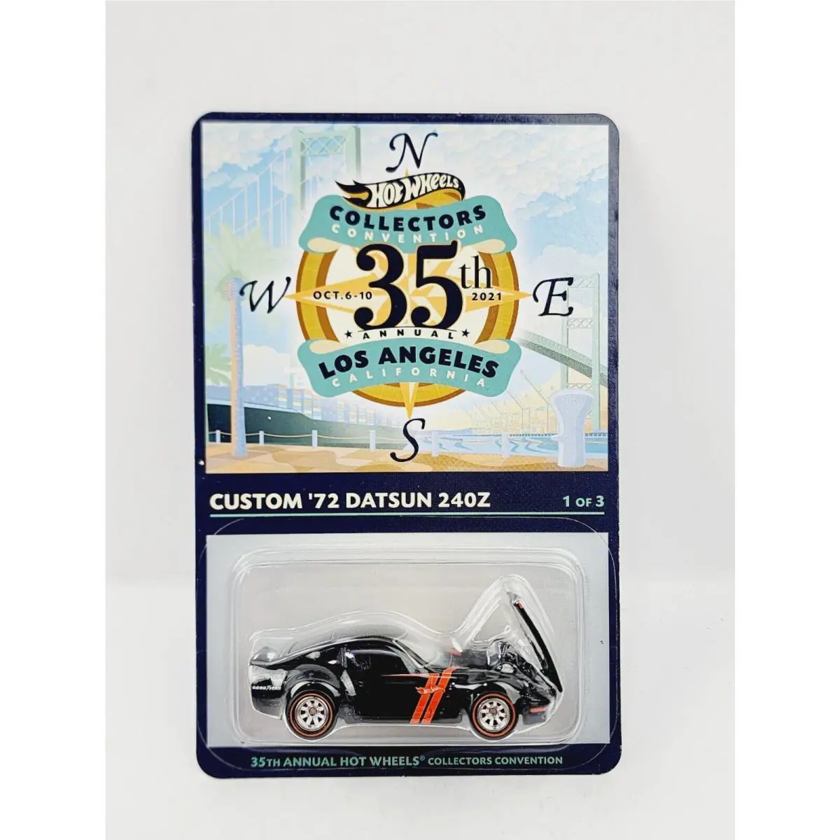 Hot Wheels 35TH Convention Custom `72 Datsun 240Z 4017 Very Nice JT315