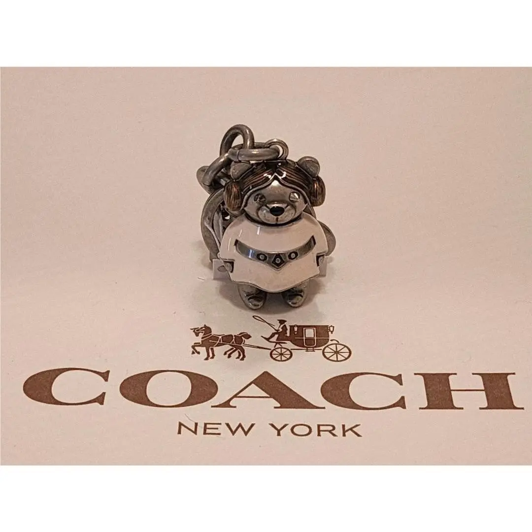 Coach X Star Wars Multicolor Enamel Princess Leia Bear Key/fob/charm -F78815
