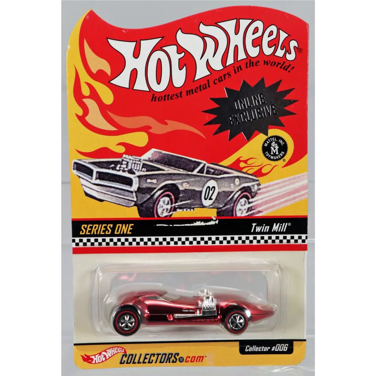 Hot Wheels Twin Mill Online Exclusive Series One - 85511 Nrfp 2001 Red 1:64