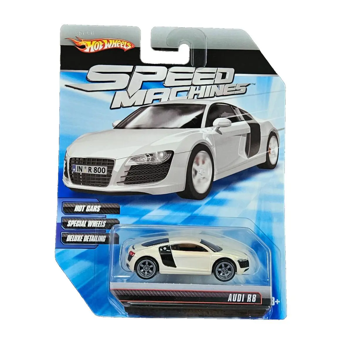 Hot Wheels 2009 Speed Machines Audi R8 White Nice Mint Case Fresh