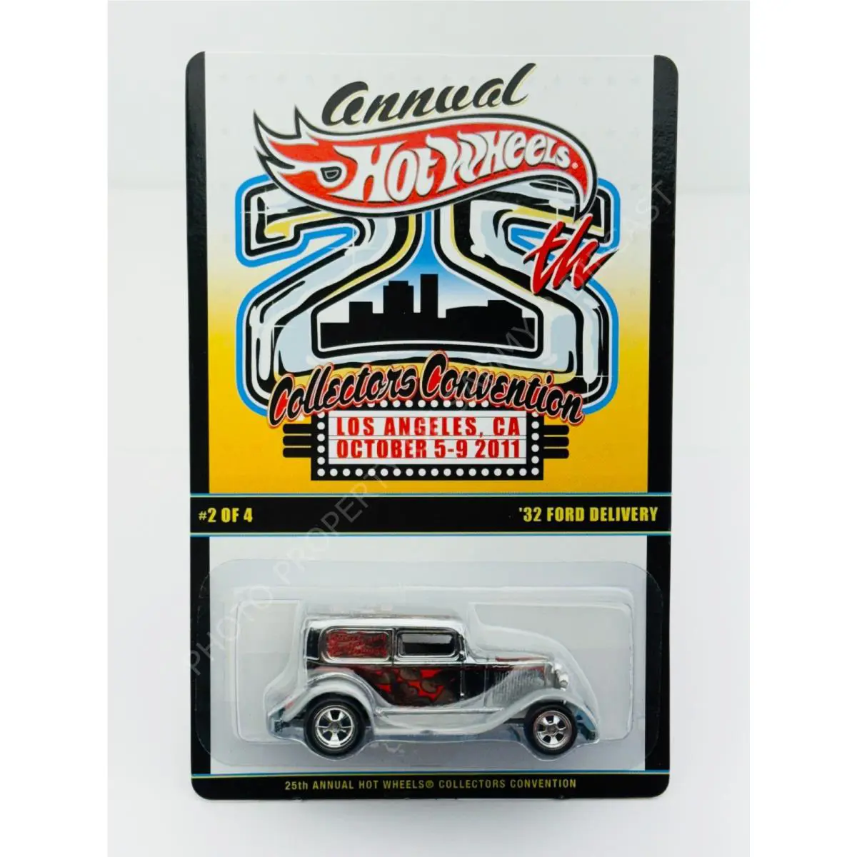 Hot Wheels 2011 25th Annual LA Convention `32 Ford Delivery 1921/2400