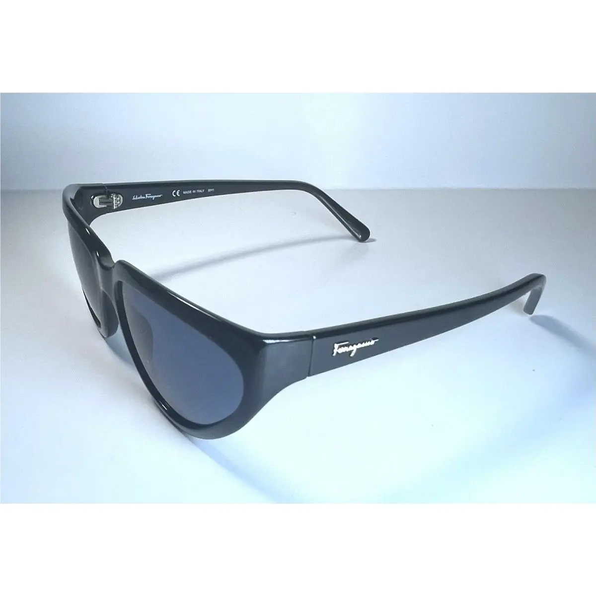 Ferragamo Black Gold SF1017S Sunglasses + Case Unisex by Salvatore Ferragamo