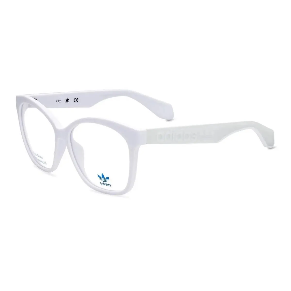 Adidas White Eyewear Optical Frame