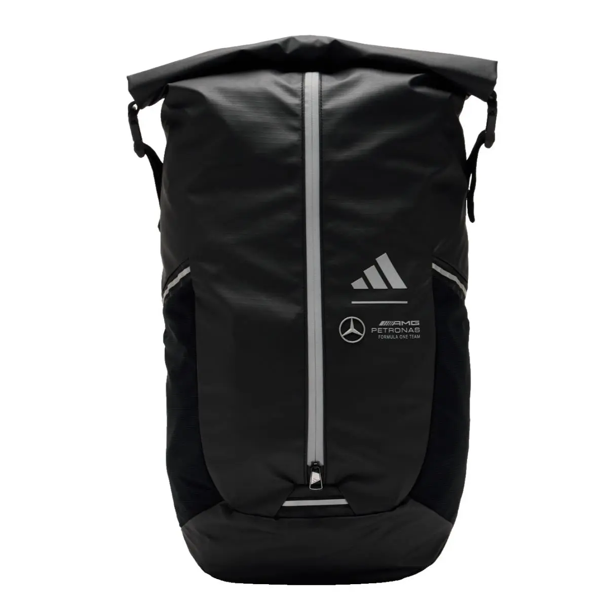 Adidas Backpack Mercedes-amg Petronas F1 Team Black Reflective Laptop Books Bag