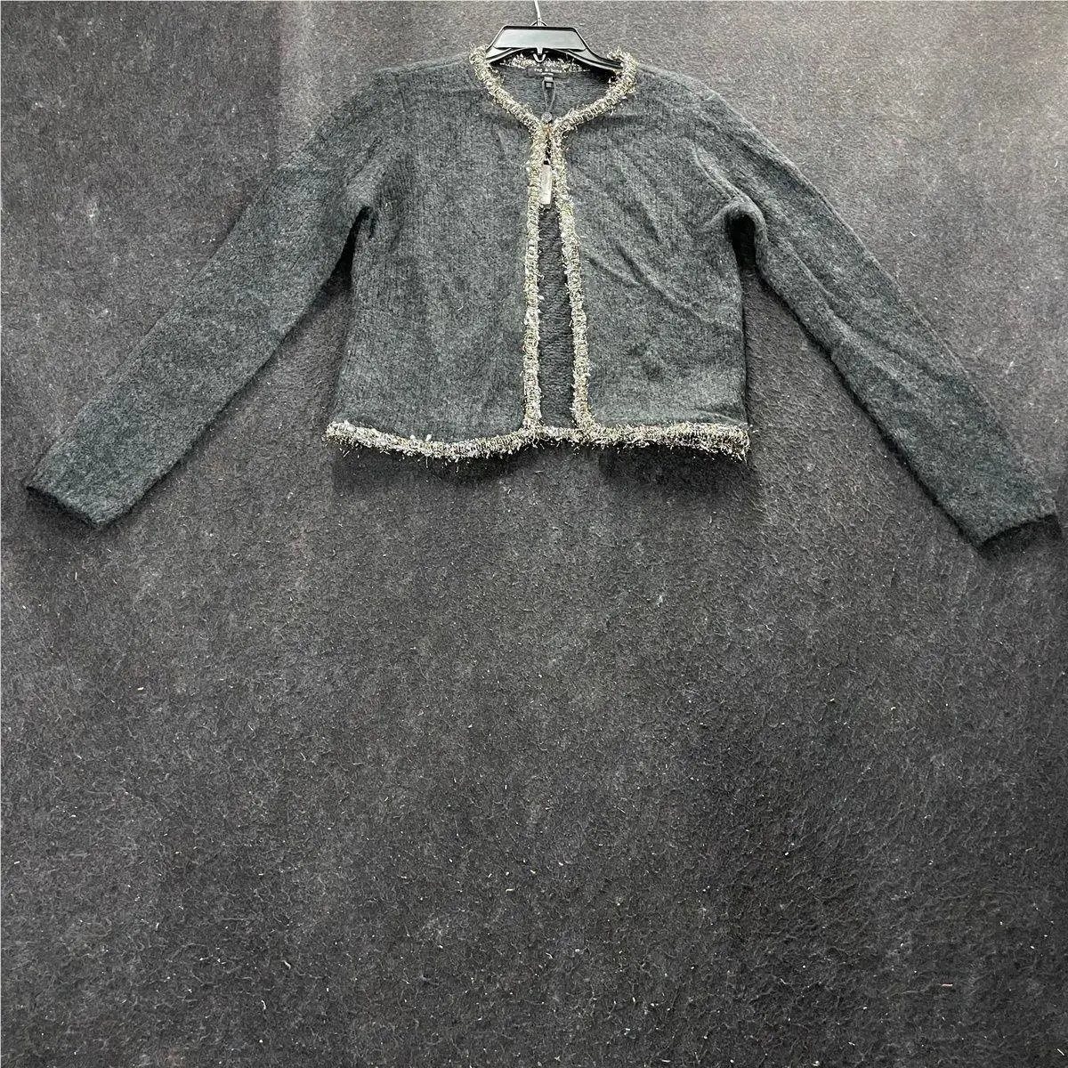 Rag Bone Davies Cardigan Sweater Women`s Size S Charcoal