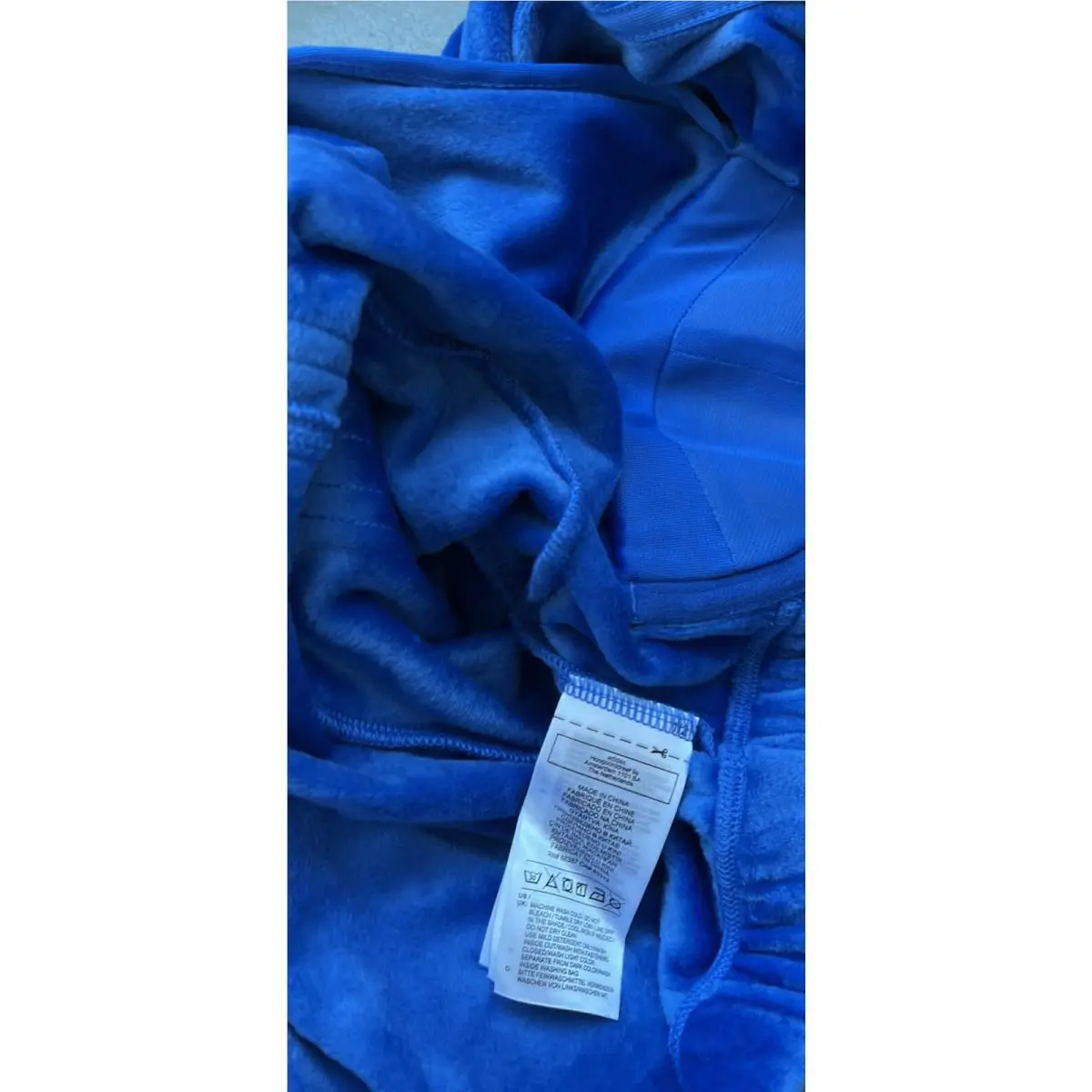 Adidas clothing - adidas Originals x Jeremy Scott - H50965 - Blue (UPC: 0195735735591) 3