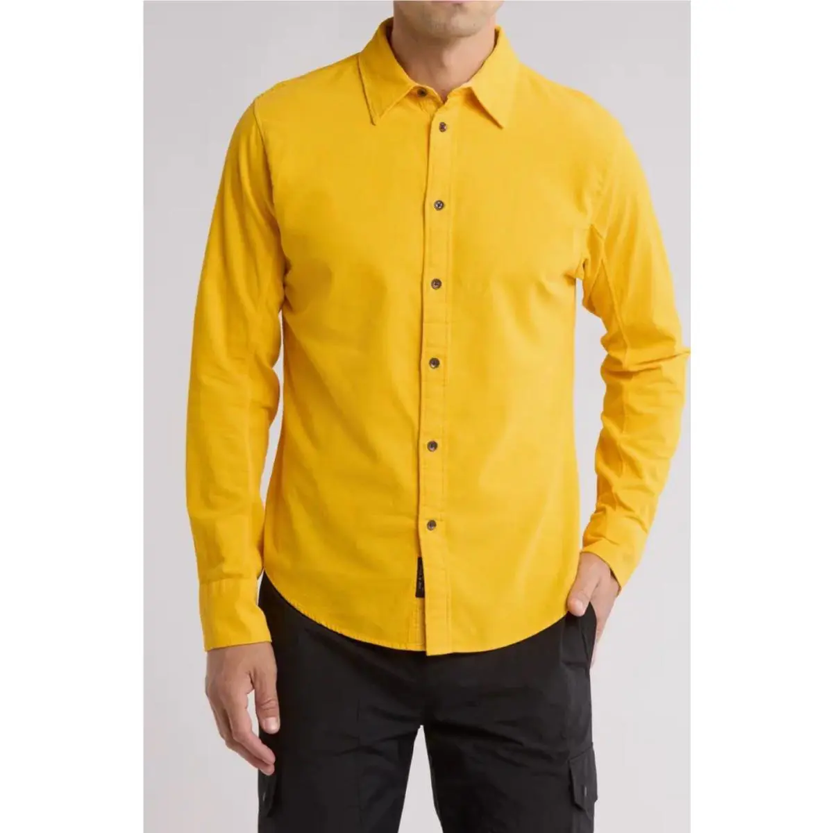 Rag and Bone Fit 2 Cotton Corduroy Button-up Shirt Xsmall