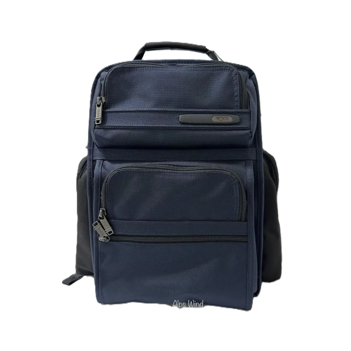 NWT$550 Tumi 16.5 Alpha 3 Laptop Brief Backpack Navy 137055-1596