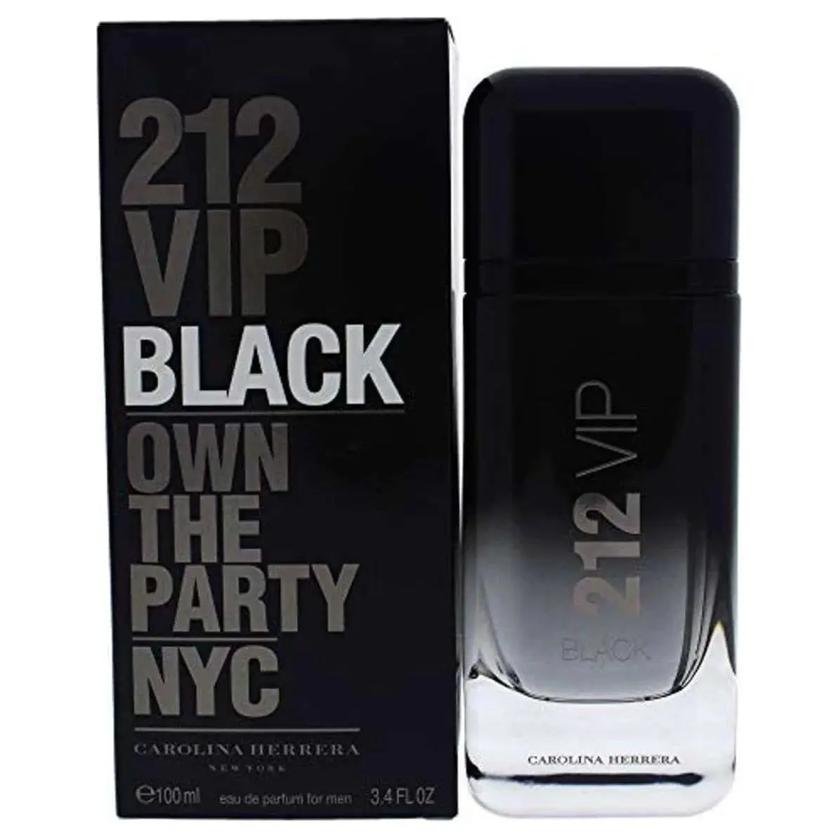 212 Vip Black by Carolina Herrera Cologne For Him Edp 3.3 / 3.4 oz