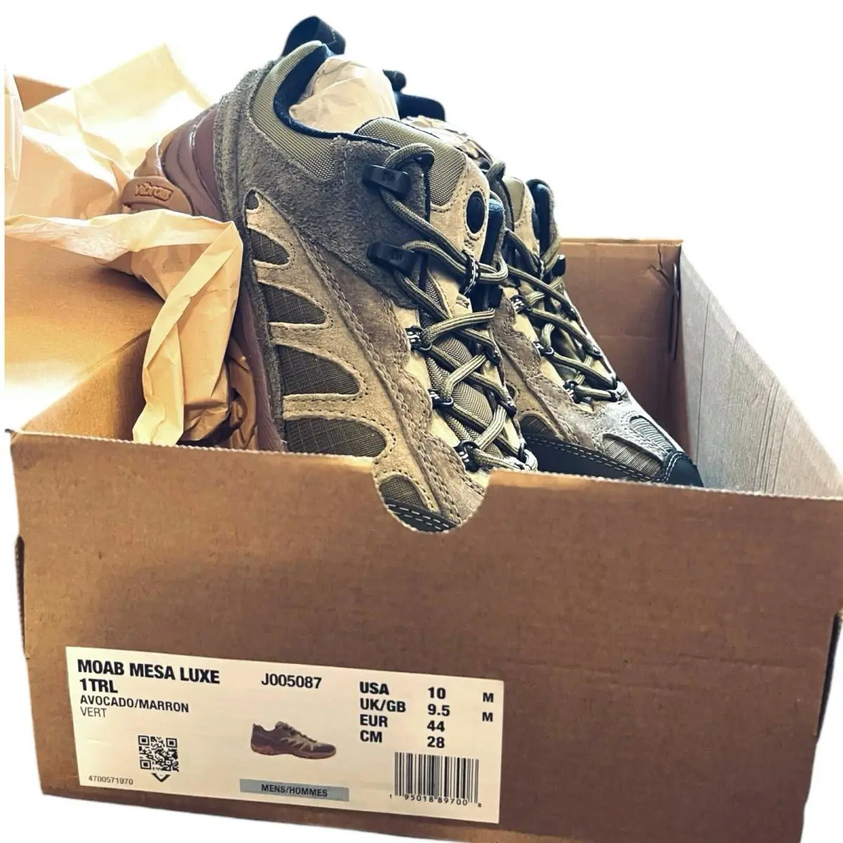 Merrell shoes - Merrell MOAB Mesa Luxe 1TRL - J005087 - Green (UPC: 0195018897008) 14