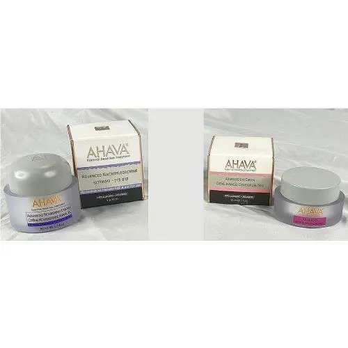 Set of 2: Ahava Advanced Nourishing Cream + Ahava Eye Neck Cream